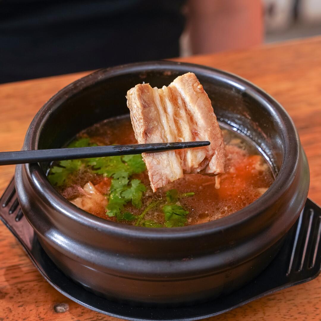 Rice with Pork Knuckle