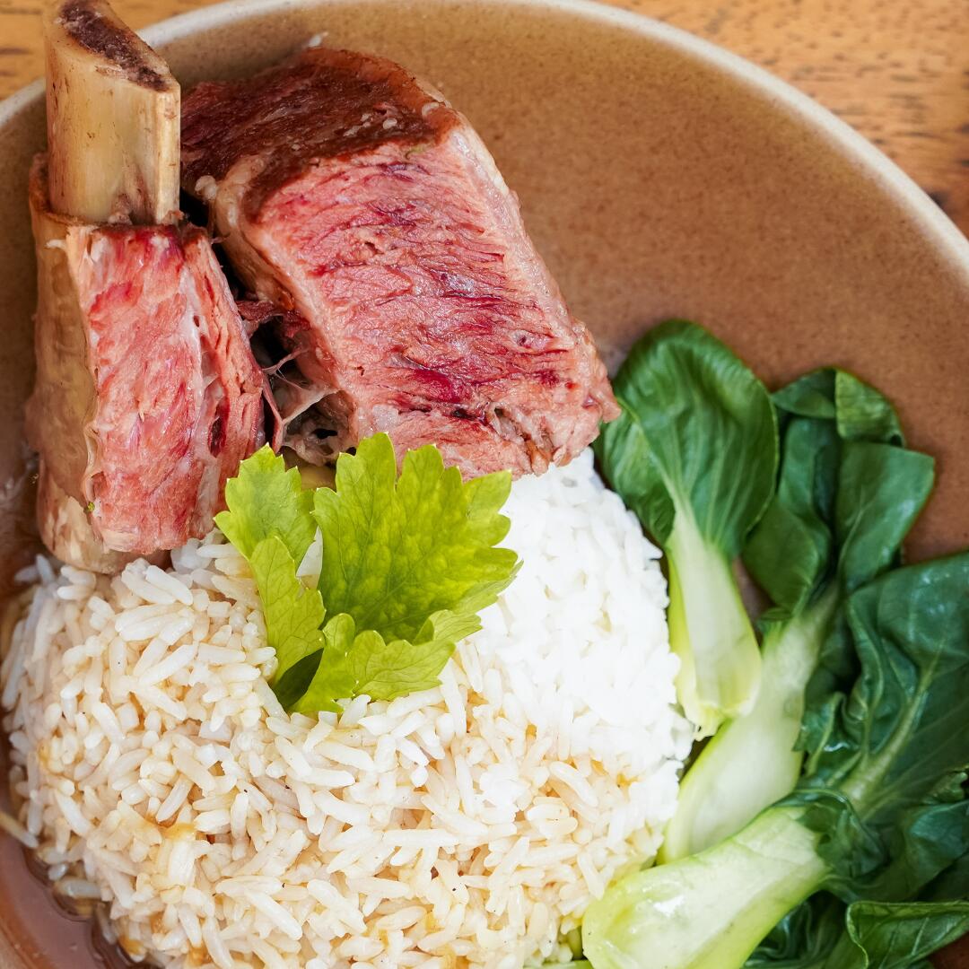 Australian Beef Short Rib on Rice
